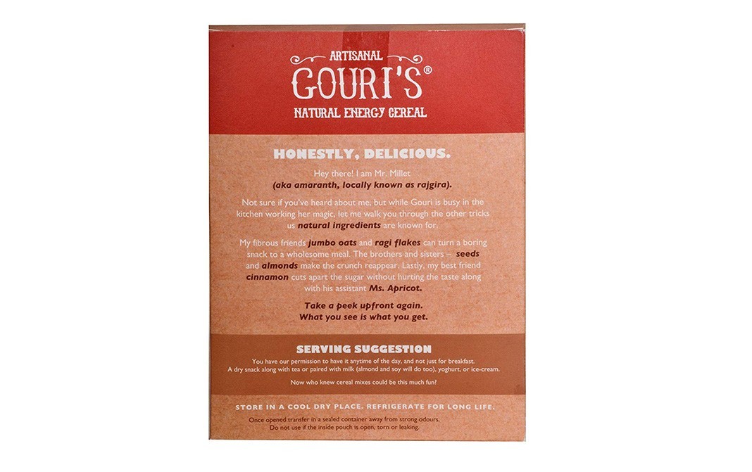 Gouri's Magic Millet & Apricot    Box  350 grams